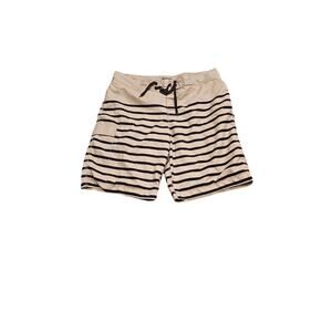 Old Navy Men's Size Large Gray and Black Striped Swim Shorts